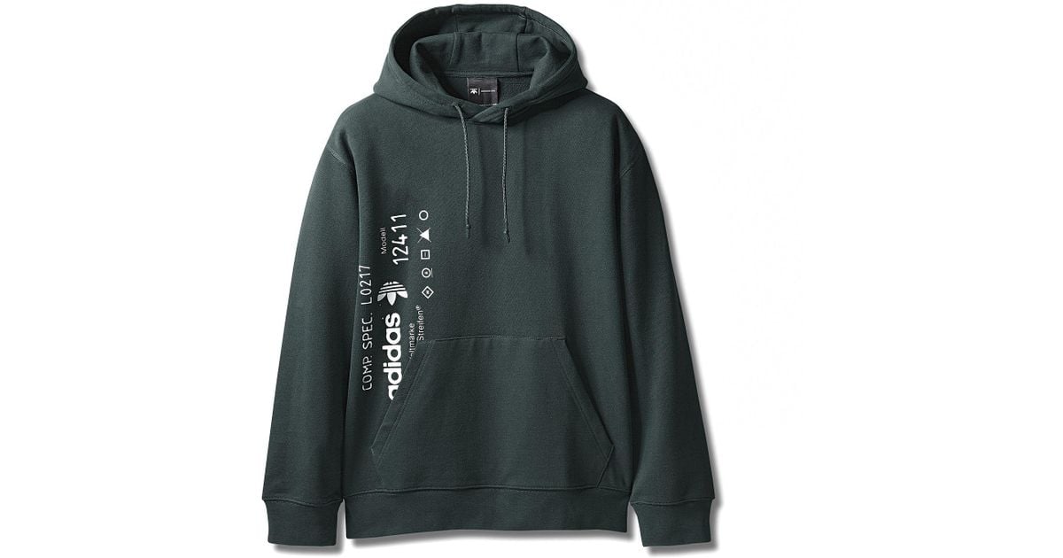 adidas originals by aw graphic hoodie