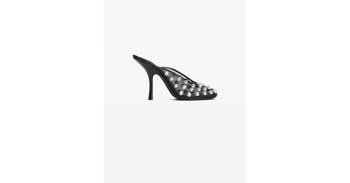 Alexander Wang Rhodes 105mm Sandal in Black | Lyst