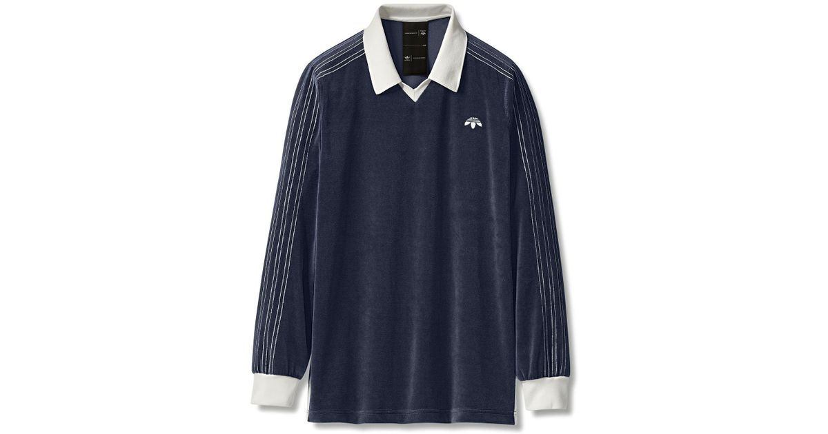 alexander wang adidas velour long sleeve