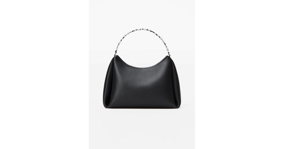 Alexander Wang Marquess Large Hobo In Leather in Black | Lyst