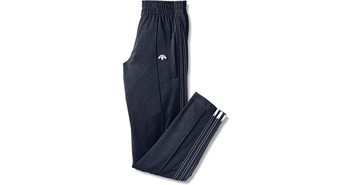 Alexander Wang Blue Adidas Originals By Aw Jacquard Track Pants Alexander Wang Blue Adidas Originals By Aw Jacquard Track Pants