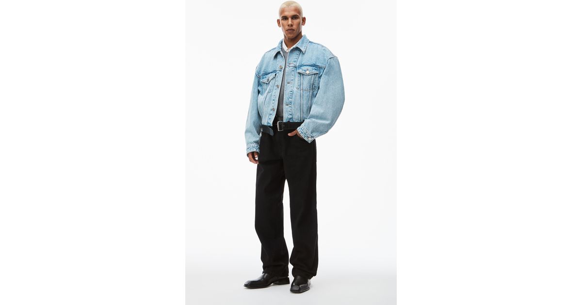 ジャケット・アウター New Classic Belted Denim Jacket herlipto New Classic Belted Denim Jacket