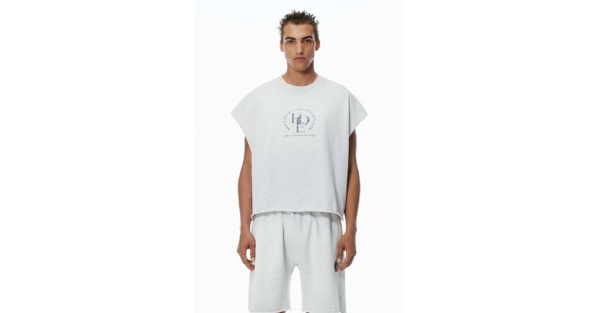 【ALEXANDER WANG】DISTRESSED MUSCLE TEE S ALEXANDER WANG】DISTRESSED MUSCLE TEE M - メルカリ