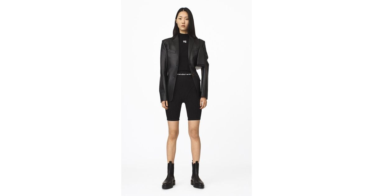 Alexander Wang Synthetic Logo Elastic 