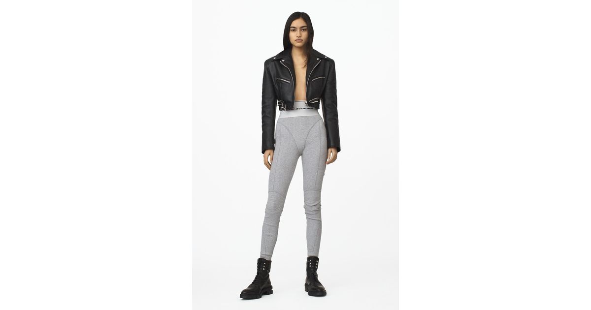 alexander wang leggings grey