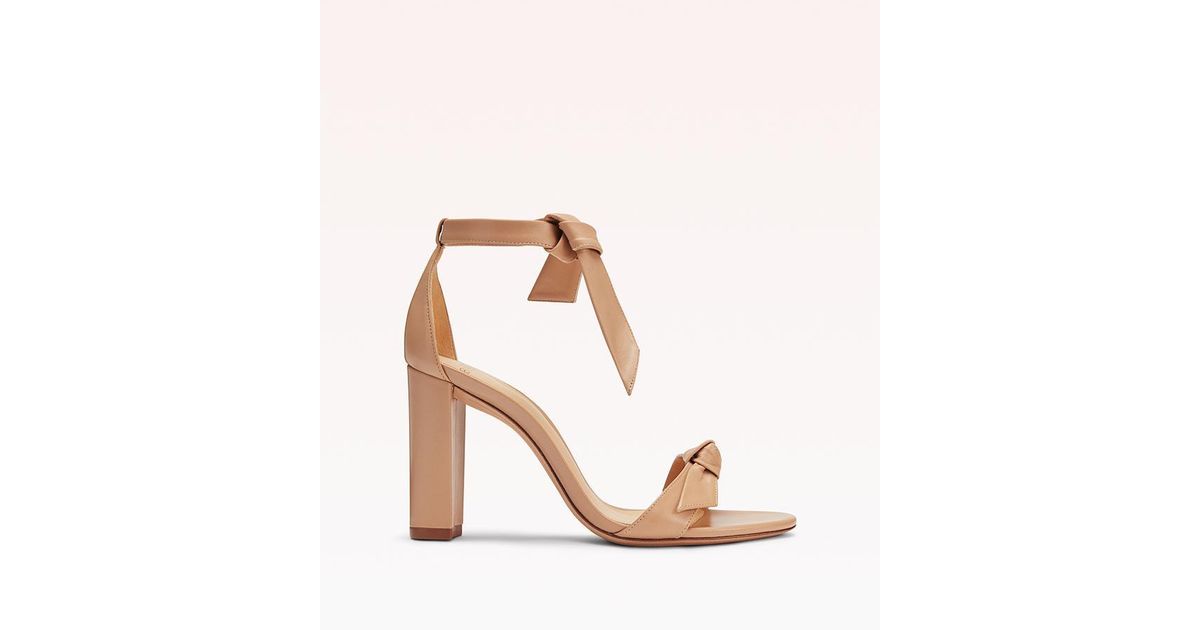 clarita block 90 leather sandal