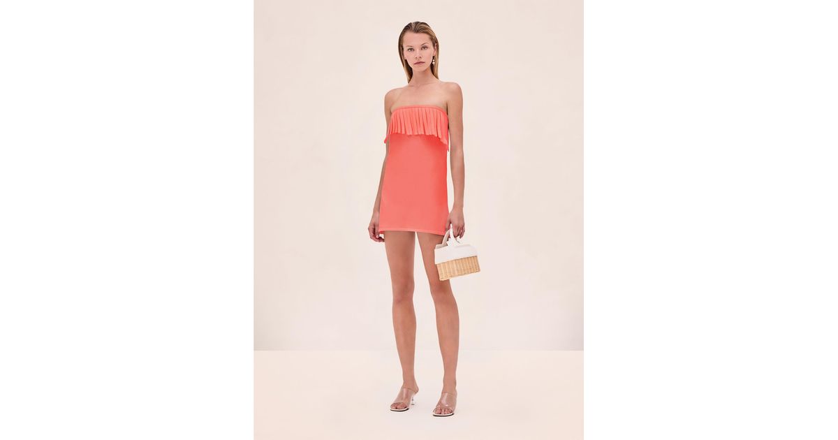 Alexis Rey Dress in Pink | Lyst