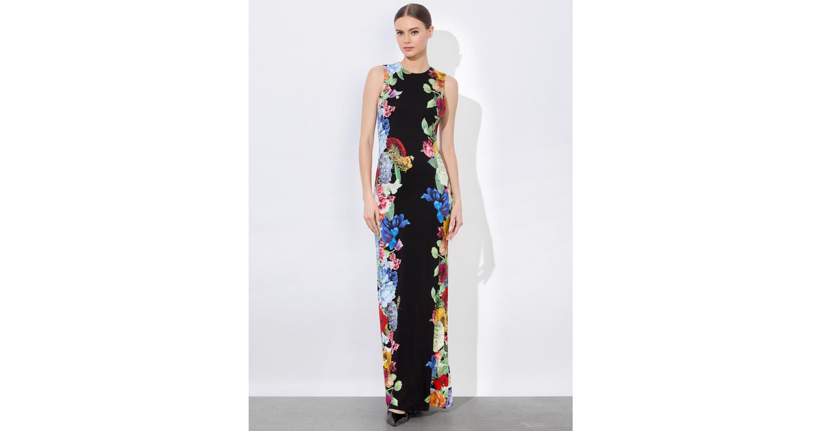 delora open back maxi dress DELORA OPEN BACK MAXI DRESS in RENAISSANCE FAIR