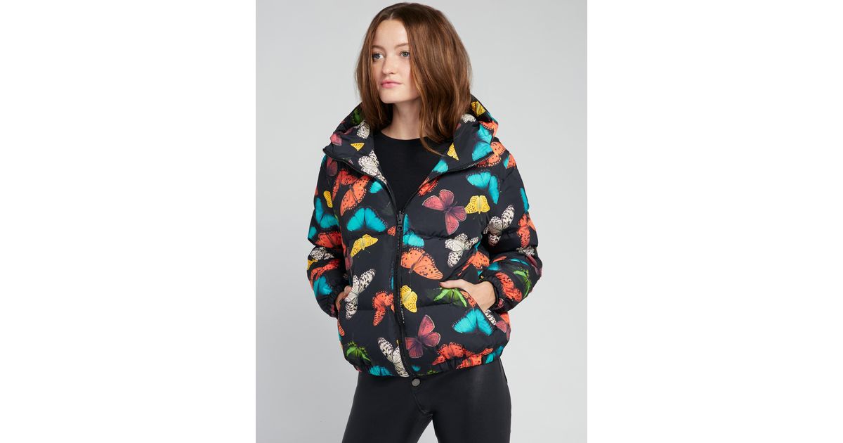 butterfly puffer coat