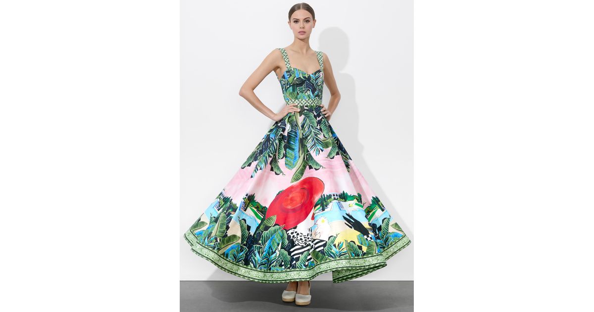 alice and olivia fit and flare dress Alice + Olivia- Francine Vneck Fit and Flare Dress – Blond Genius