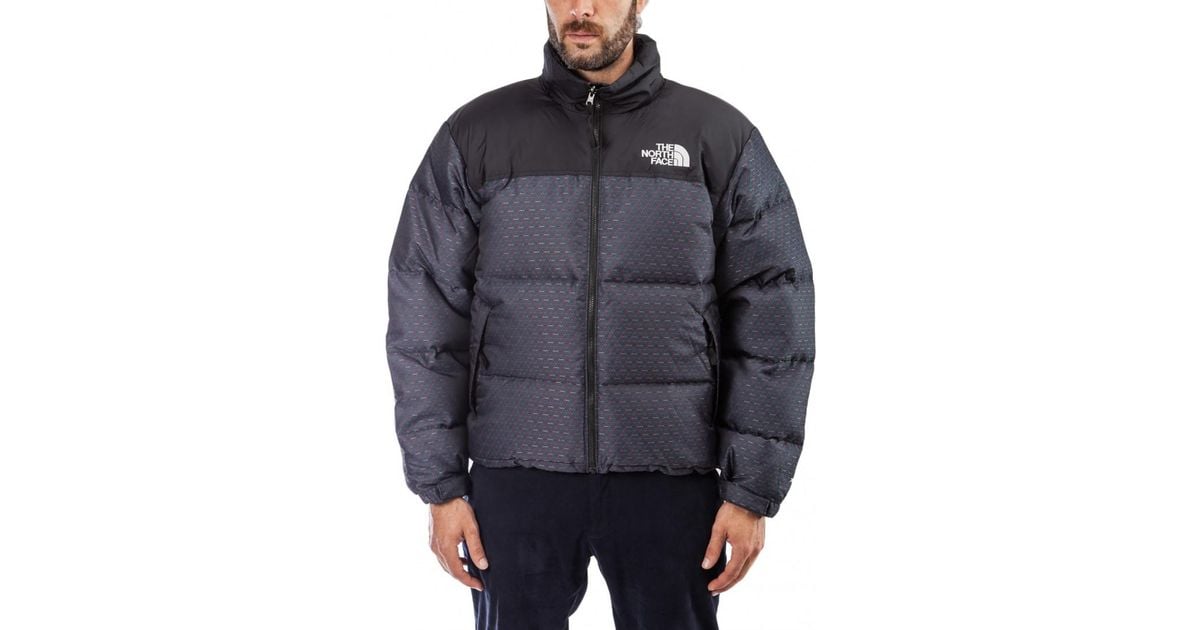 men's 1996 engineered jacquard nuptse jacket