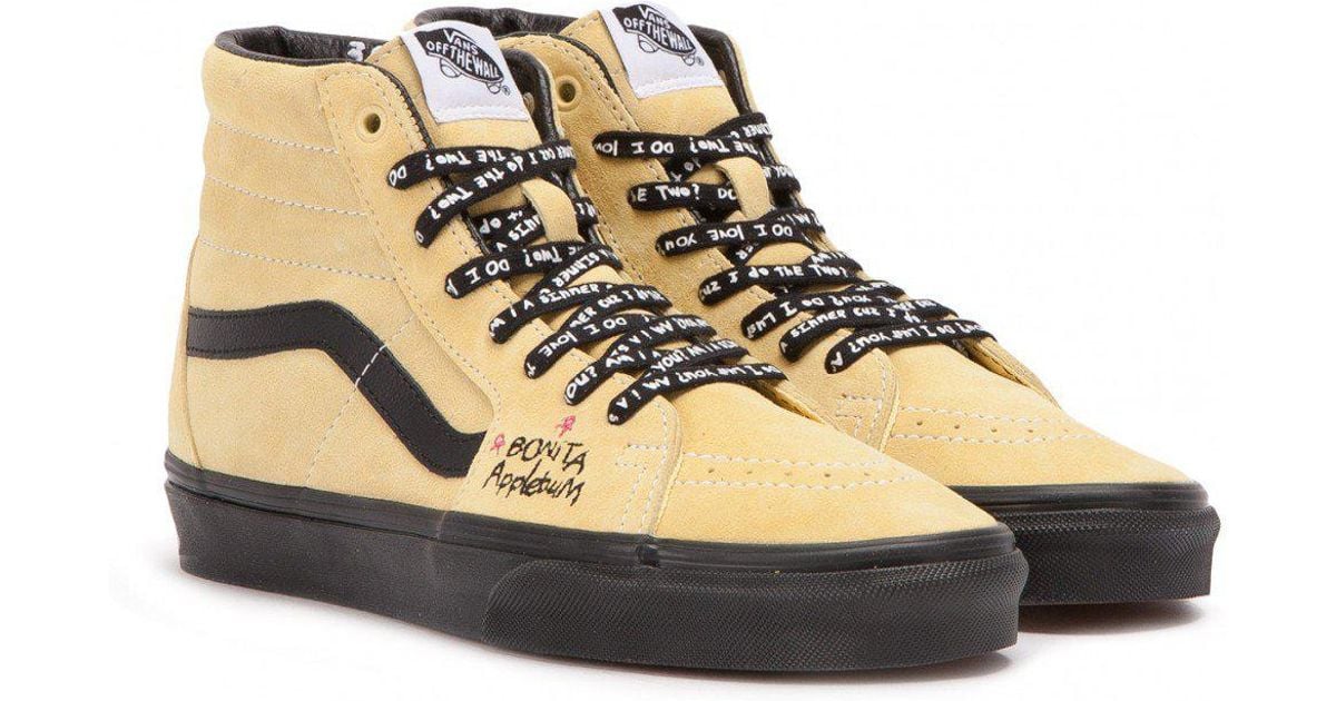 Vans Canvas X A Tribe Called Quest Sk8-hi "atcq" Track in Yellow for Men -  Lyst