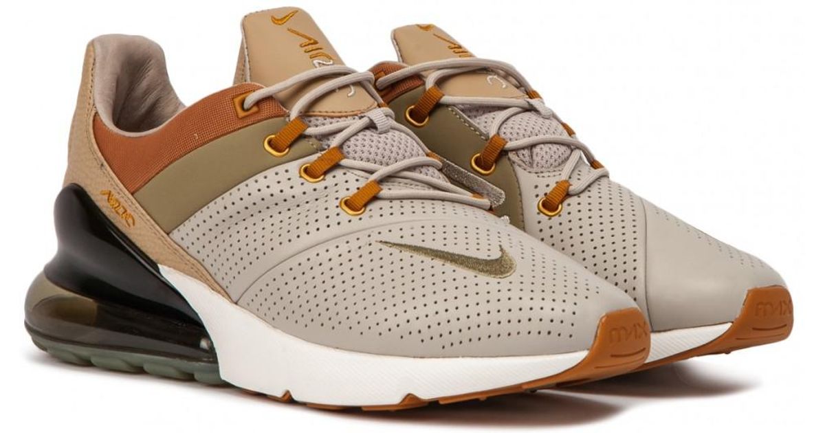 brown nike 270
