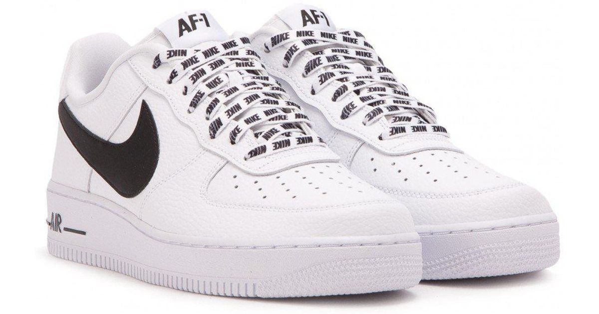 af1 low nba black and white 