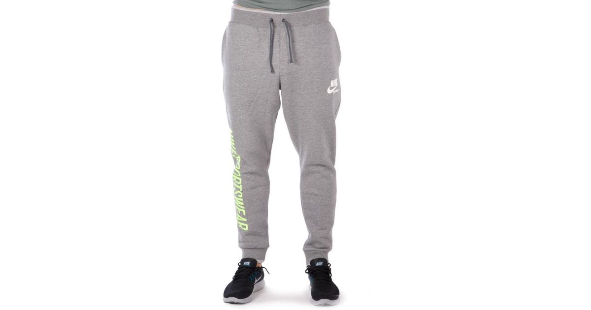 Nike Nike Nsw Jogger Fleece Archive Pants in Grey (Gray) for Men - Lyst