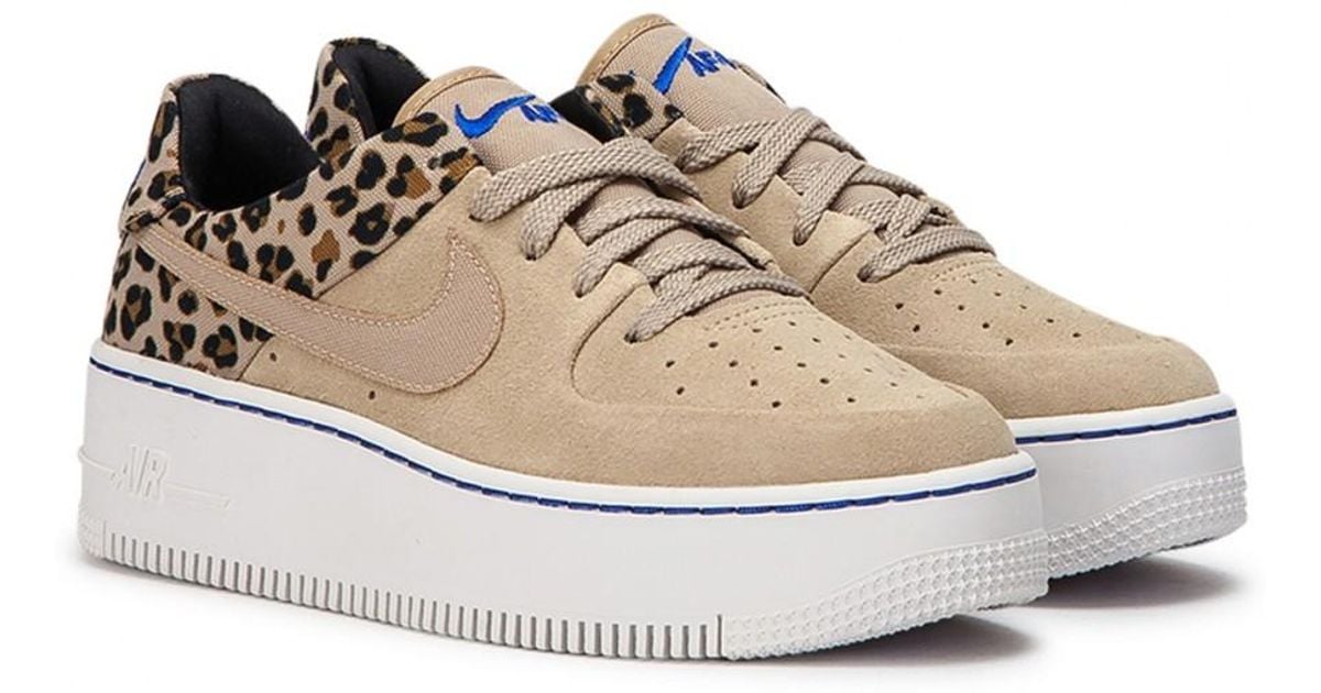 nike air force 1 sage low leopard print for sale