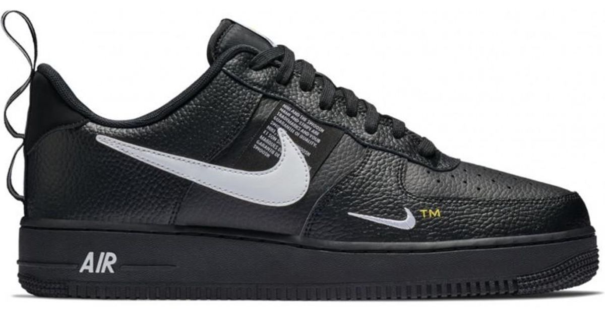 Nike Leather Air Force 1 '07 Lv8 Utility Sneaker in Black for Men - Lyst