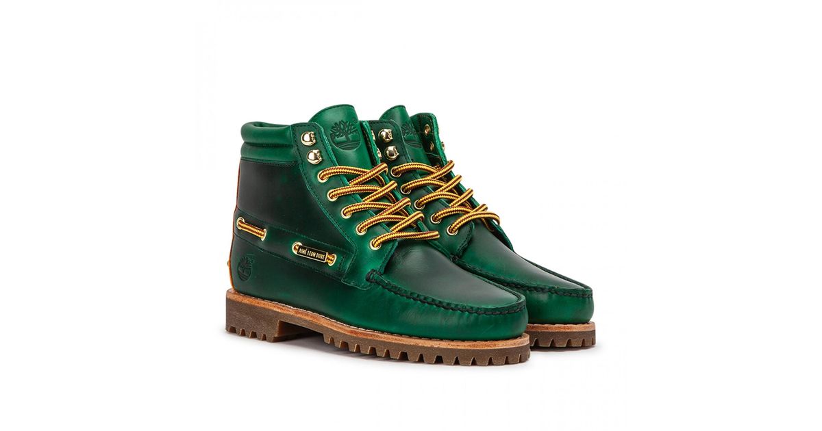 aime leon dore timberland green