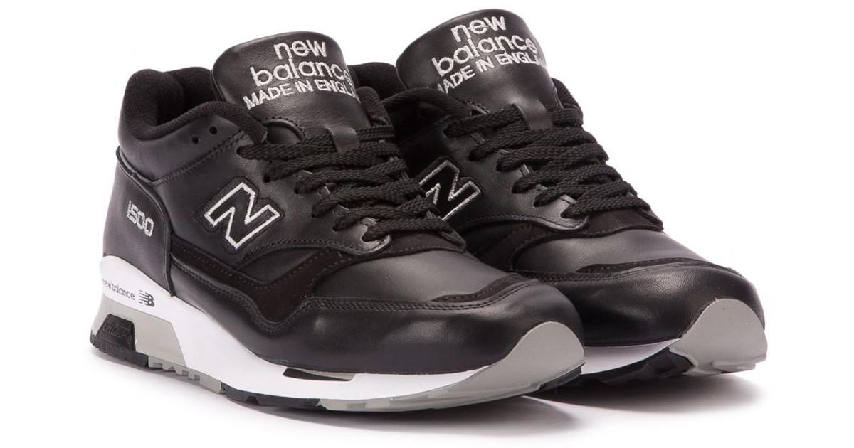New Balance Leather M 1500 Bk Made In England in Black - Lyst