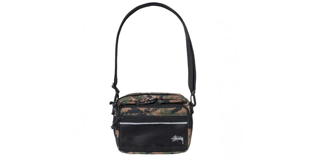 stussy mini shoulder bag