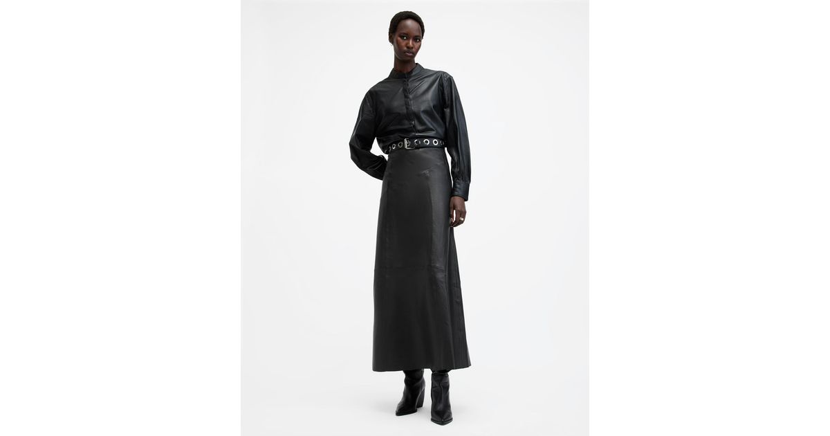 All saints leather dress new arrivals