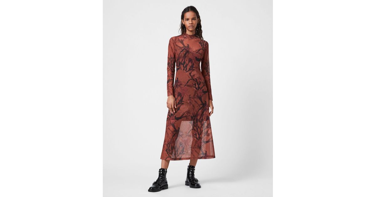 AllSaints Synthetic Hanna Nolina Dress 
