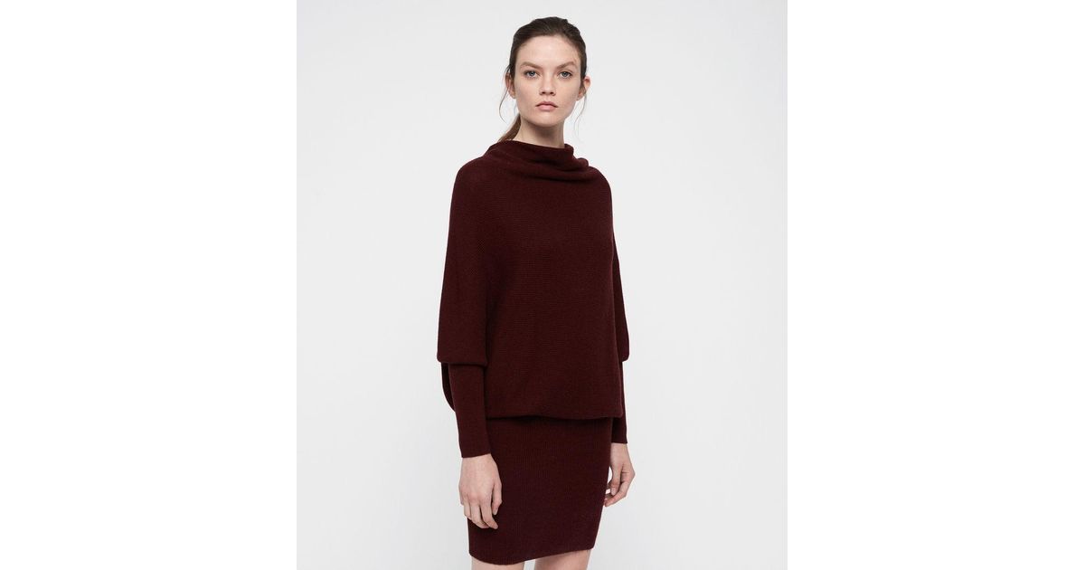 all saints ridley cowl dress