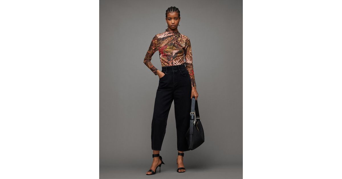 tia mesh gene dress ALLSAINTS Tia Mesh Gene Dress