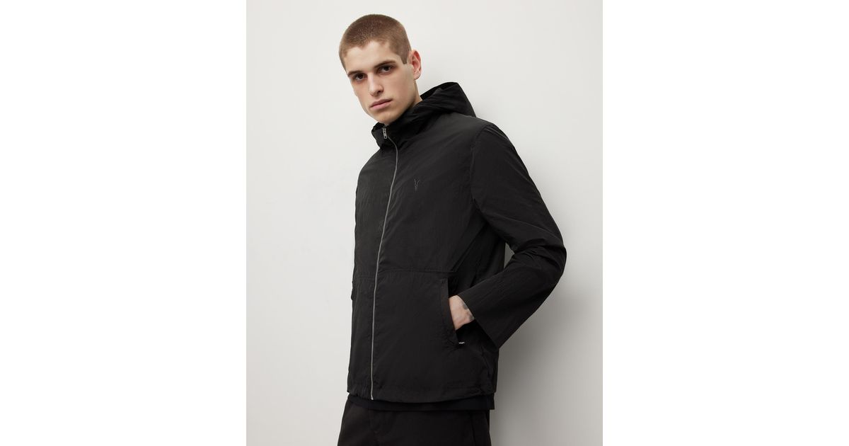 AllSaints Torre Ramskull Jacket in Black for Men | Lyst