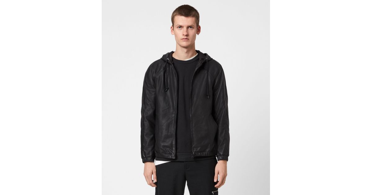all saints black moletom com capuz mens