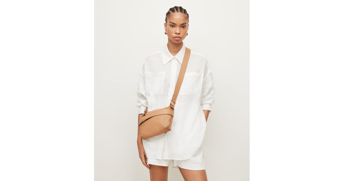 Colette leather crossbody bag allsaints Clearance