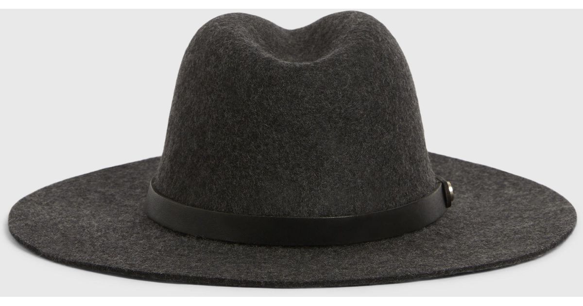 AllSaints Women's Scarlett Wool Fedora 