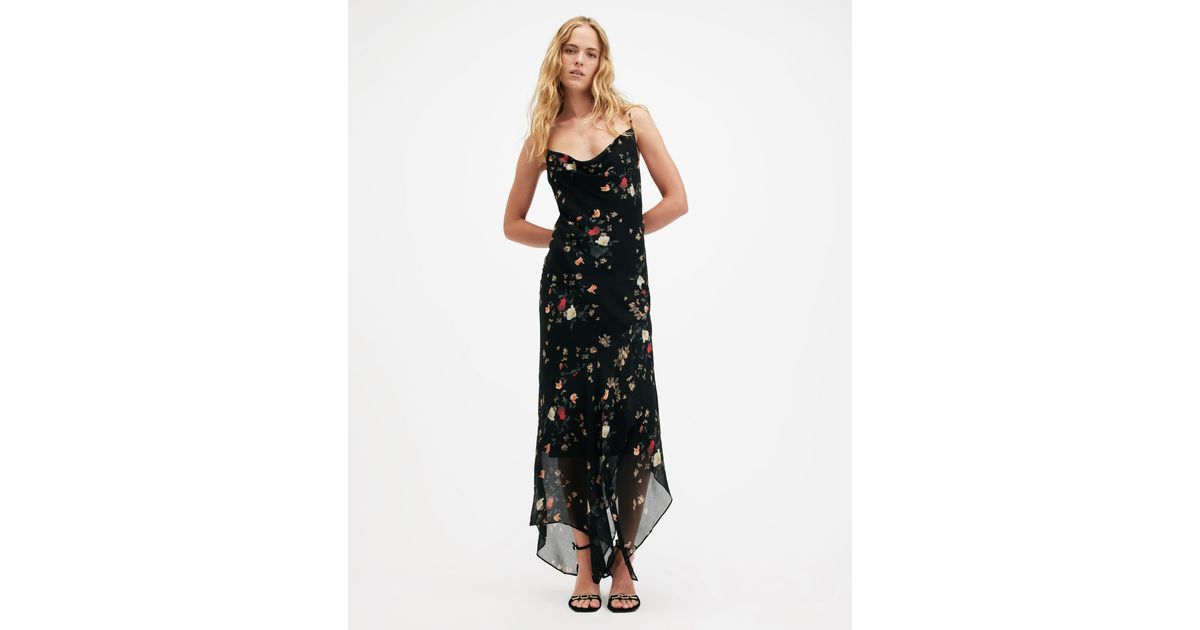 acler ladies charlotte floral dress Buy Acler Orange Charlotte Floral Dress For Women Online
