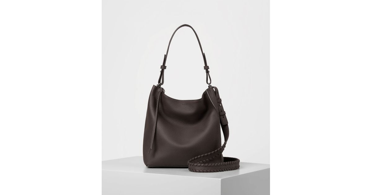 All Saints Kita Leather Crossbody Bag AllSaints Kita Crossbody Lyst