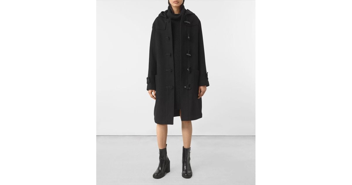 all saints duffle coat