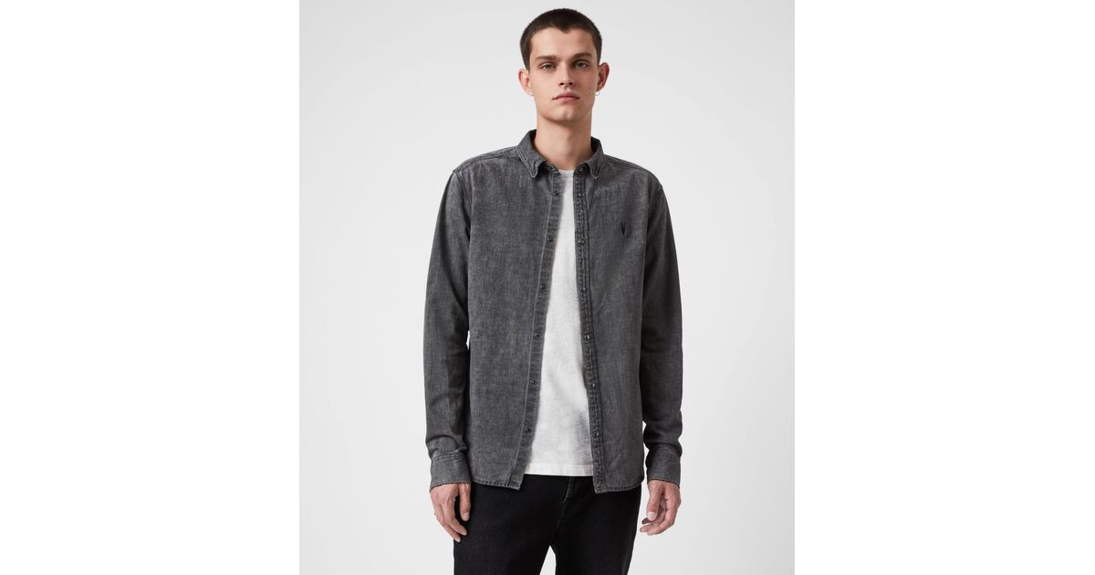 all saints burlington shirt