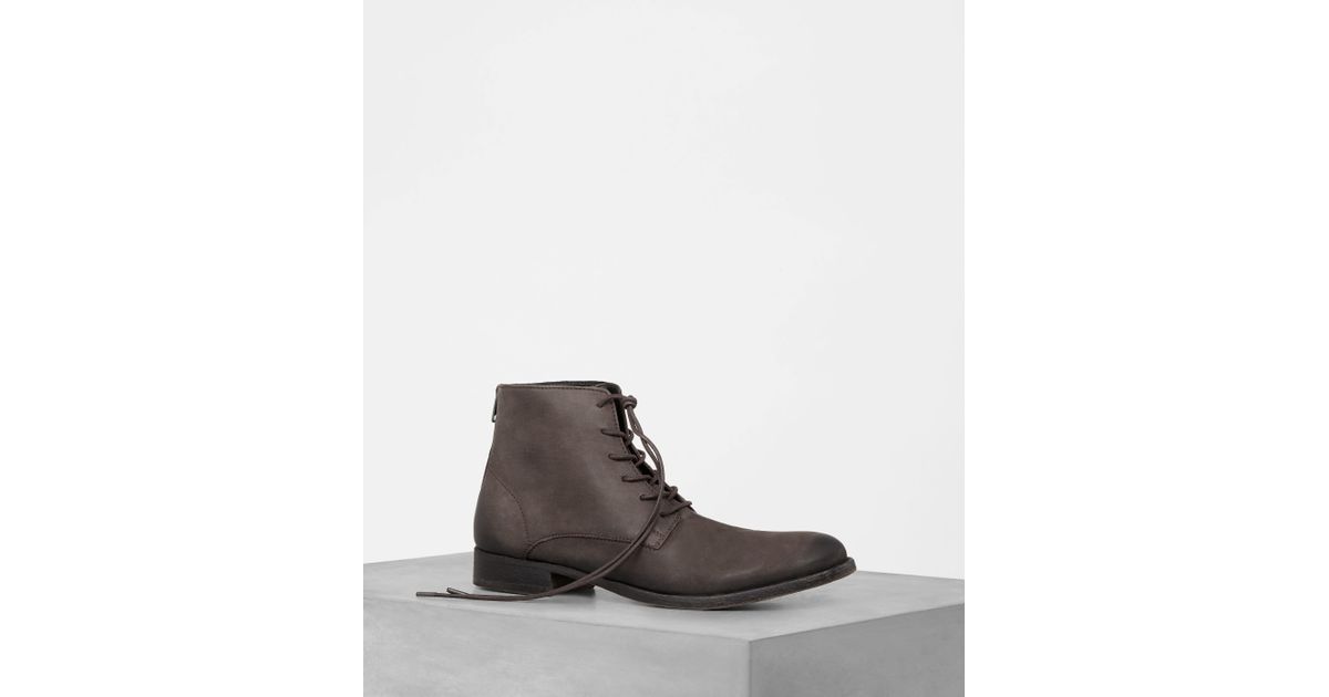 Allsaints Snare Zip Leather Boots Other Designers Allsaints Boots Leather Zip | tamadakat0  main image 2