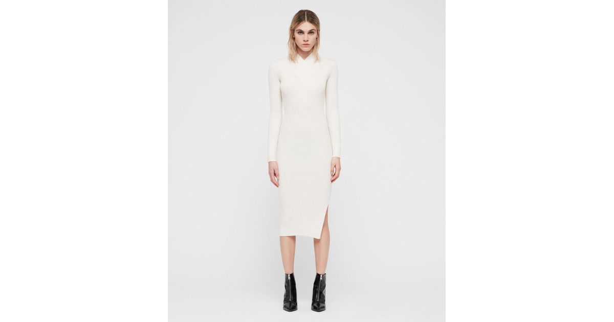 all saints white dress