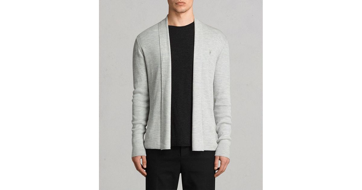 all saints mode merino cardigan