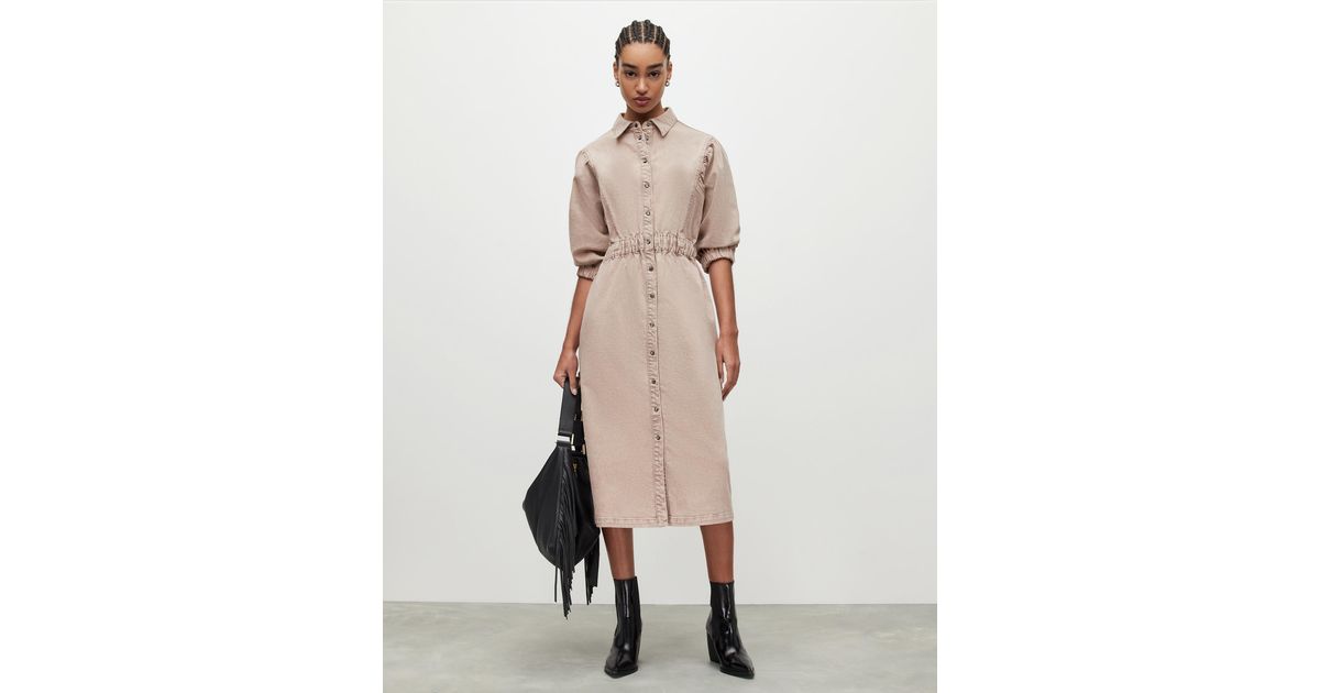 white christmas dresses I Need You Denim Midi Dress main image 0