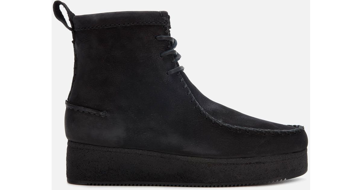 clarks wallabee craft black