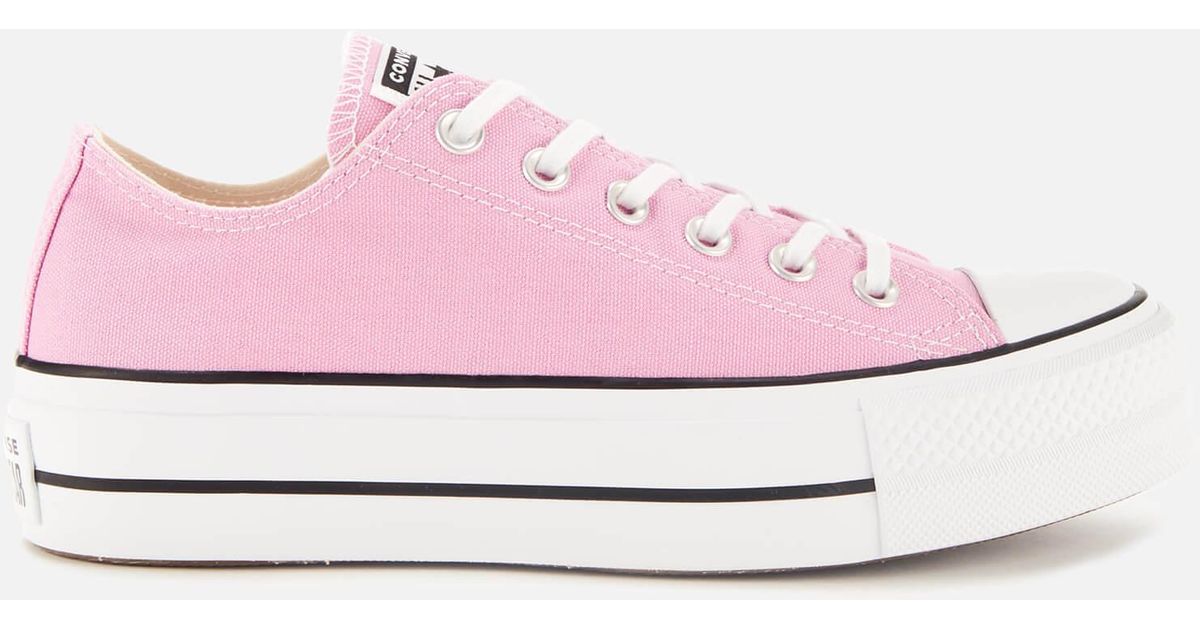 chuck taylor all star lift seasonal colors rosa