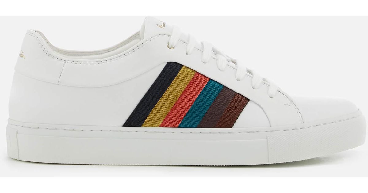 paul smith white ivo trainers