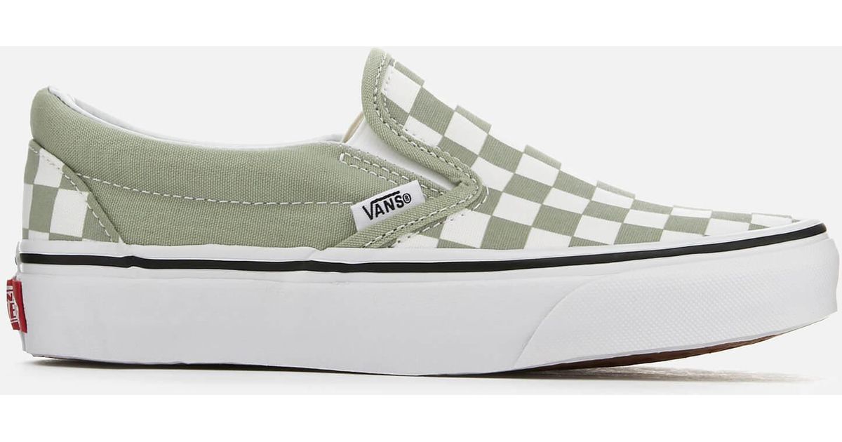 green checkered vans