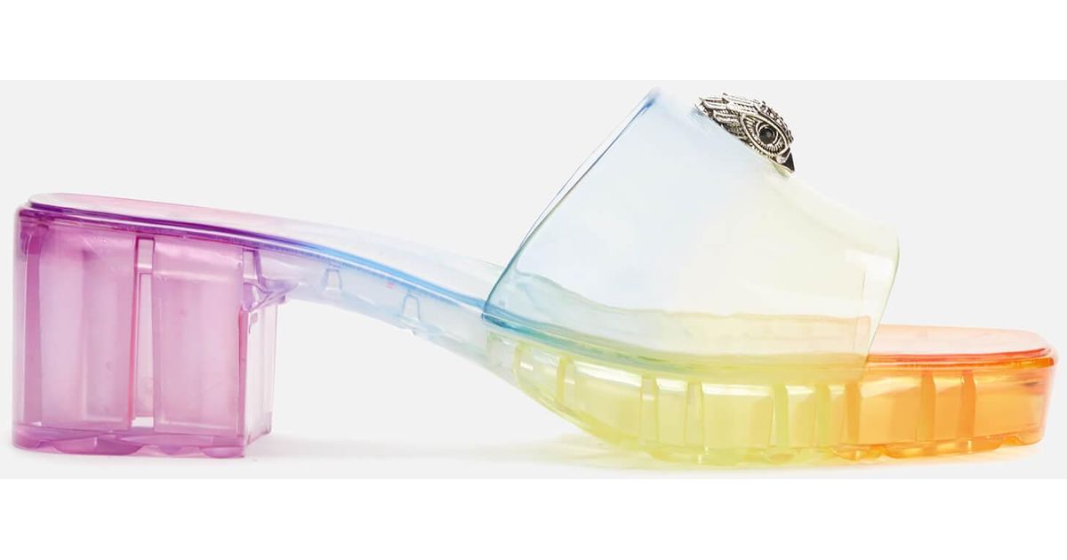 kurt geiger kita rainbow mules