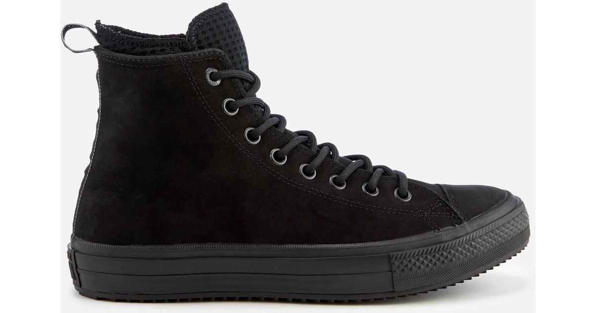 Converse Chuck Taylor All Star Waterproof Boots in Black for Men | Lyst