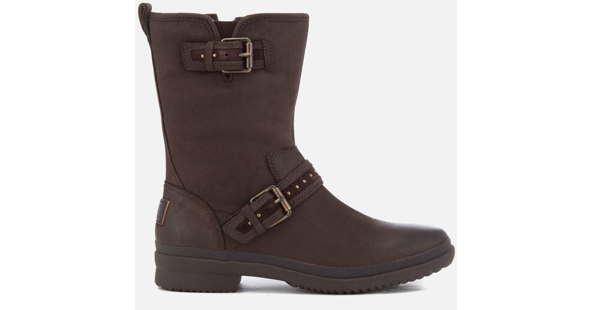 ugg waterproof biker boots