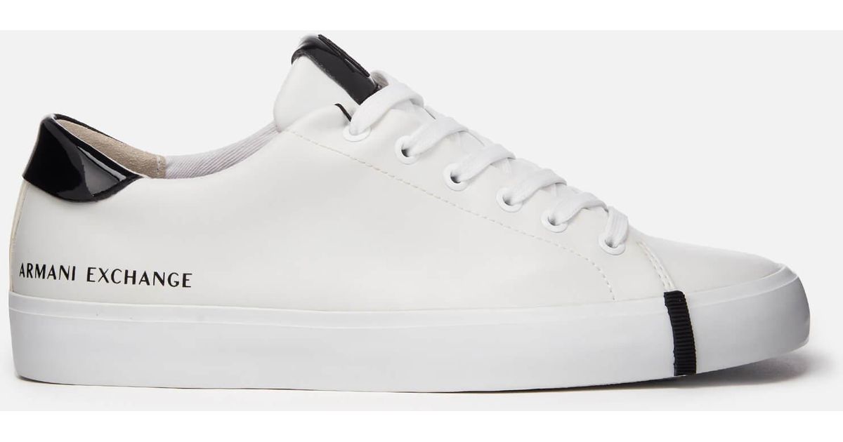 armani exchange low top sneakers