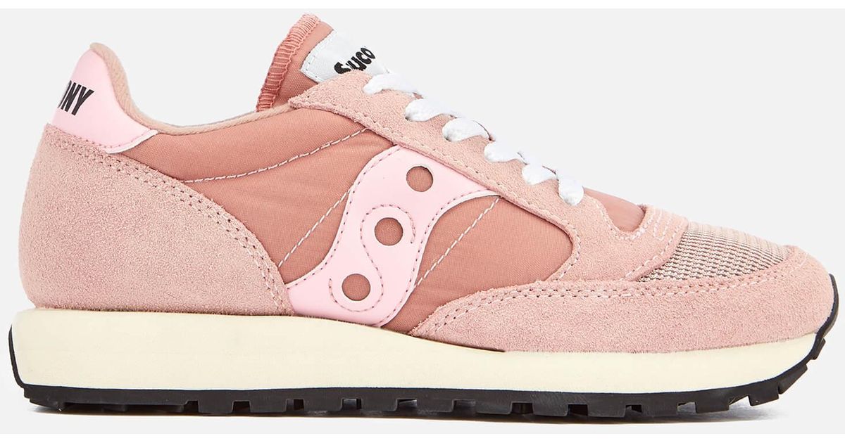 saucony jazz original vintage pink