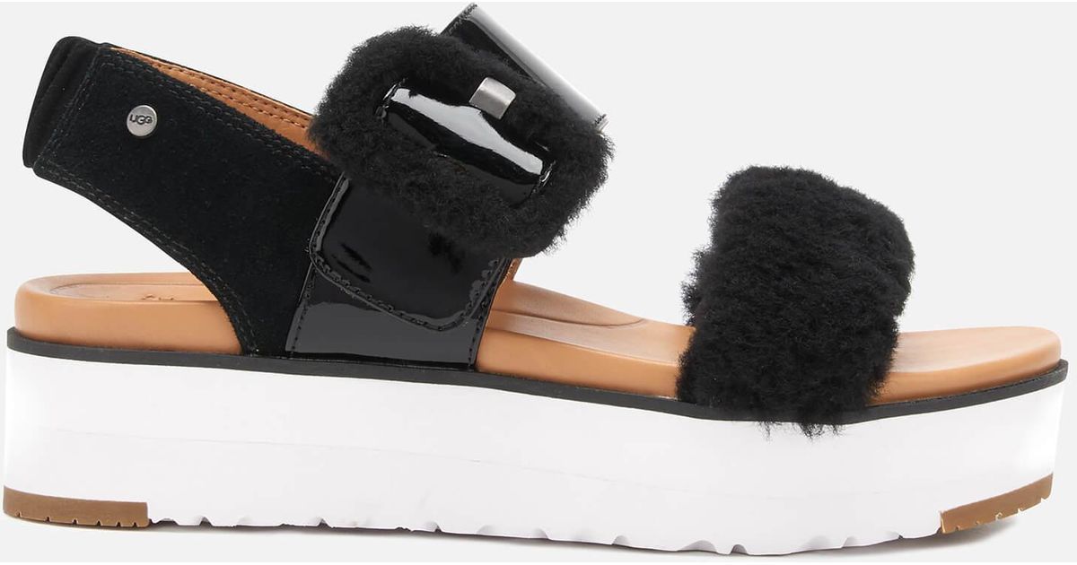 sandalia ugg fluff